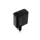 4. NATEC Ladegerät Ribera GAN 1x USB-A + 1x USB-C 45W Schwarz NUC-2143