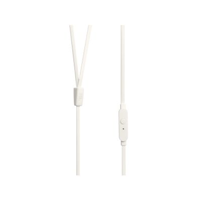 4. JBL T110 Kopfhörer (weiß, mit Mikrofon)