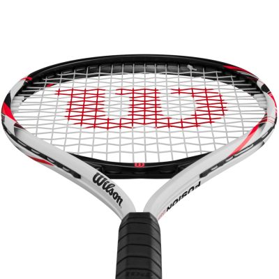 2. Wilson Fusion XL TNS RKT 2 4 1/4 Tennisschläger weiß-rot-schwarz WR199110U2