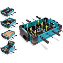 Fußball, Tischtennis, Anschlussmöglichkeit, Bowling, Basketball – 5 in 1