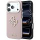 Guess Grained & Big Resin Logo Case für iPhone 18 Pro Max / 17 Pro Max - Pink