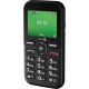 5. Doro Leva E10 6,1 cm (2,4") 118,9 g Schwarzes Handy für Senioren