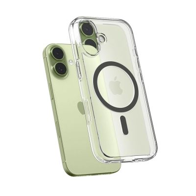 8. Spigen Ultra Hybrid MagSafe Case für iPhone 17 - Klargrau