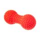 Fizjo Stachelrolle für Massage und Rehabilitation Tullo Duoball 15,5 cm rot REF864