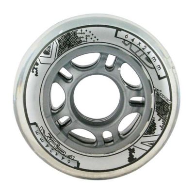 5. Nils Extreme PU-Räder 64x24 82A (4 Stk.) 