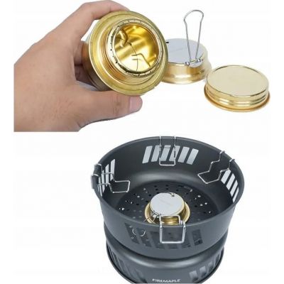 3. Fire Maple Kochset mit Spiritusbrenner