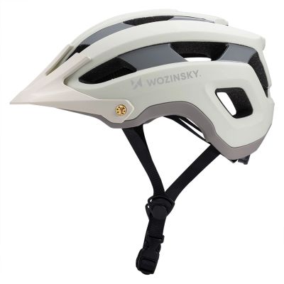 2. Wozinsky MTB-Fahrradhelm mit abnehmbarem Visier, leicht, Größe L – Pastellgrün