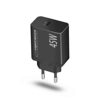 5. ESPERANZA 45W USB-C PD Wandladegerät EZC108K