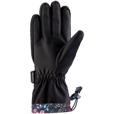 VIKING Tanuka Ski Lady Damen-Skihandschuhe, schwarz, Größe 8