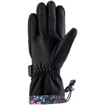 VIKING Tanuka Ski Lady Damen-Skihandschuhe, schwarz, Größe 8