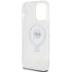 7. Karl Lagerfeld KLHMP15LHMRSKHH iPhone 15 Pro 6,1" weiß/weiß Hardcase Ring Stand Karl Head MagSafe
