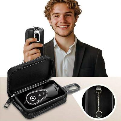 4. Tech-Protect KLR300 RFID-blockierendes Autoschlüsseletui, Schwarz