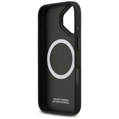 7. BMW M Carbon Logo MagSafe Hülle für iPhone 17 - Schwarz und Grau