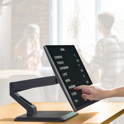 6. LogiLink BP0100 Monitorhalterung/Ständer 81,3 cm (32") Schreibtisch Schwarz