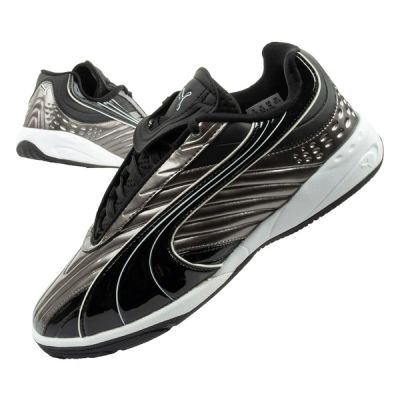 Puma Sportschuhe Sneaker Jugend V-S2 Goalgetter modisch silber