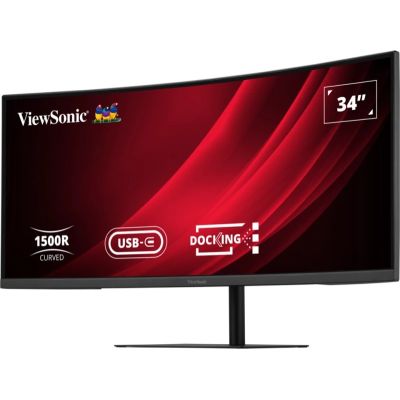 4. Viewsonic VG3419C-2 Computermonitor 86,4 cm (34") 3440 x 1440 px UltraWide Quad HD LED Schwarz