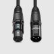 5. Ugreen AV130 66718 Audio-XLR (weiblich) – XLR (männlich) Kabel für Mikrofon/Verstärker 3 m – schwarz
