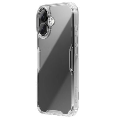 2. Nillkin Nature Pro Case für iPhone 16 – transparent und weiß
