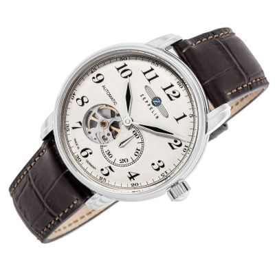 2. Herrenuhr ZEPPELIN LZ127 Graf Zeppelin Automatik 7666-5 + BOX
