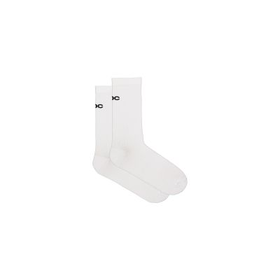 Fahrradsocken POC Cadence Road Long Socks Weiß