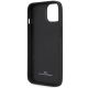 7. Hülle BMW BMHCP14S22RQDK iPhone 14 6,1" schwarz/schwarz Leder gesteppt