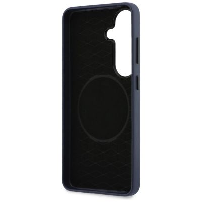 7. BMW M Metal Logo MagSafe Hülle für Samsung Galaxy S26 - Marineblau