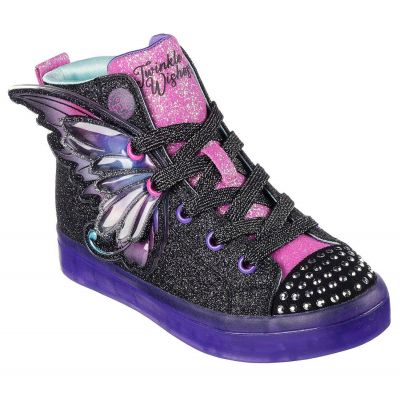 2. Skechers Twi-Lites 2.0 Twinkle Wishes Jr Schuhe 314350L-BKMT
