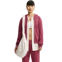 Nike Studio Fleece Damen-Sweatshirt, mittelschwer, Pink IM8504 654
