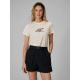 Damen-T-Shirt mit Aufdruck, regulär, Größe 4F 4FRSS26TTSHF4422-12S