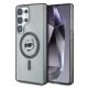 9. Karl Lagerfeld Button Choupette Head Gedrucktes Logo MagSafe Samsung Galaxy S25 Ultra Hülle schwarz