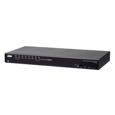 4. KVM-Switch mit 8 USB 3.0- und 4K DisplayPort-Anschlüssen