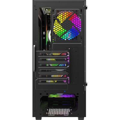 4. SAVIO NOCTIS GLASS RGB COMPUTERGEHÄUSE