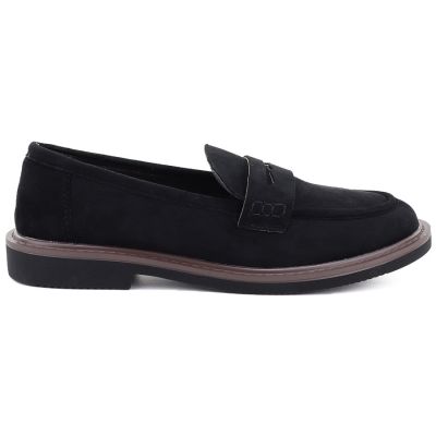2. Schwarze Damen-Wildlederschuhe von Vinceza, Modell 62335
