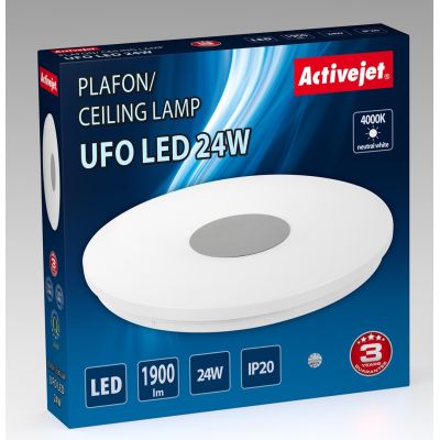 2. Moderne LED-Deckenleuchte Activejet UFO 24W