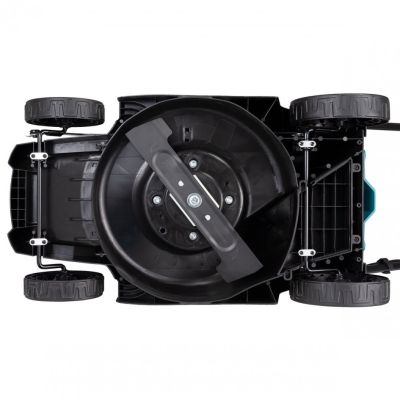 3. Makita DLM330ST Akku für Handrasenmäher, schwarz/blau