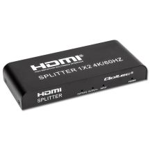QOLTEC Splitter 2xHDMI 4Kx2K | 6GB/s | 60Hz
