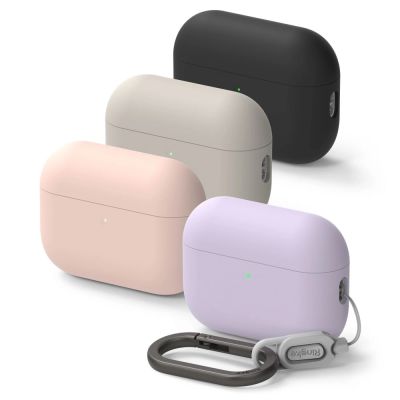 2. Ringke Silikonhülle für AirPods Pro 3 – Beige