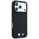 4. BMW M Quadrille Kevlar Metall Logo MagSafe Hülle für iPhone 17 Pro Max / 18 Pro Max - Schwarz