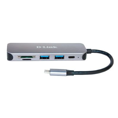 2. D-Link DUB-2325 USB Typ-C Dockingstation Grau