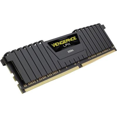 DDR4 16GB PC 2666 CL16 CORSAIR VENGEANCE LPX Schwarz (Einzelhandel)