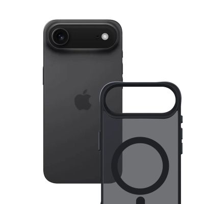 13. 3mk Smoke MagCase für iPhone 17 Air - Schwarz, halbtransparent