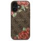 3. Guess GUHMP16SP4ROPEMCW iPhone 16 6,1" braun/braunes Hardcase 4G Flowers Print MagSafe