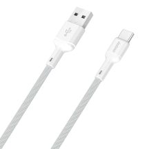 Dudao L9T 5A USB-A - USB-C Kabel 1m - Weiß