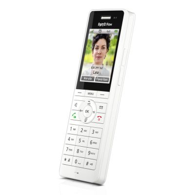 5. FRITZ!Fon X6 DECT-Telefon Anrufername und -identifizierung Weiß