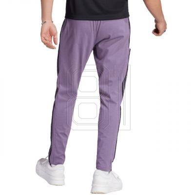 2. adidas Essentials Single Jersey Tapered Open Hem 3-Streifen M Hose IJ8699
