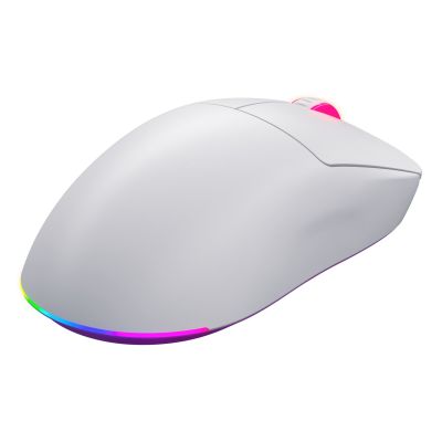 4. Hator Quasar 3 Ultra 8K Kabellose Gaming-Maus Weiß