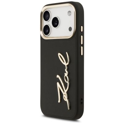 2. Karl Lagerfeld Karl Script Logo Case für iPhone 17 Pro - Schwarz