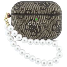 Guess 4G Pearl Strap Hülle für AirPods Pro 3 - braun