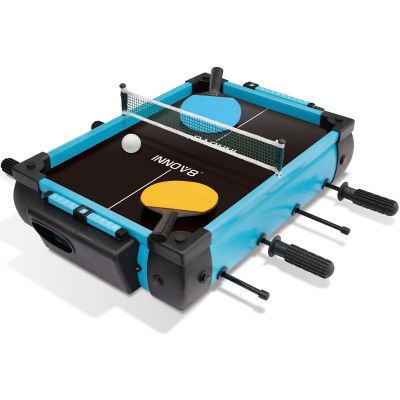 4. Fußball, Tischtennis, Anschlussmöglichkeit, Bowling, Basketball – 5 in 1