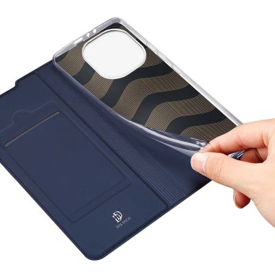 10. DUX DUCIS Skin Pro Holster Cover Flip Cover für Xiaomi Mi 11 Pro blau